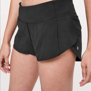 lululemon athletica Shorts - Lululemon black speed shorts lululemon athletica Shorts - Lululemon black speed shorts